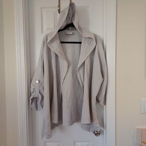 La FixSun Hoodie Linen Jacket